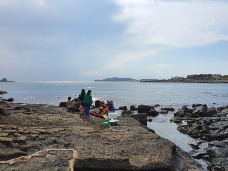 Jeju Sea Food at Yongmeori Beach